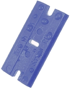 100BL Plastic Double Edge Polycarbonate Razor - 100 Blades